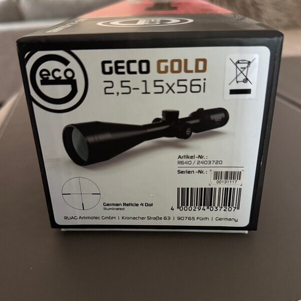 Geco Gold 2,5-15x56i