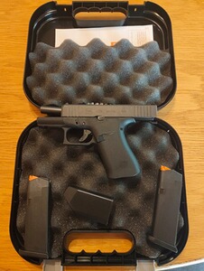 Glock 43X 9x19 mm – Top Zustand, nur ca. 50 Schuss, inkl. Holster & 180 Schuss Norma Safeguard