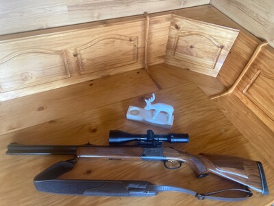 Blaser Bockbüchsflinte BBF 95 Special Shot mit Meopta Meostar R1 3-12x56