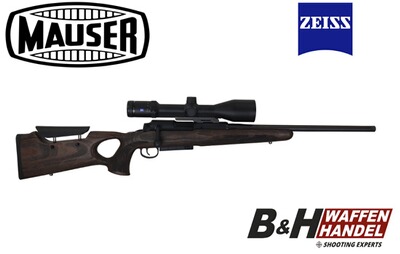 Mauser 25 Max Lochschaft Komplettpaket Zeiss V6 2,5-15x56