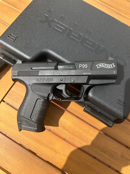 Walther P99 Schreckschuss Pistole 9 mm P.A.K. schwarz