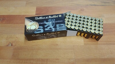 Sellier & Bellot .357 Mag. Teilmantel 10,2/158grs.