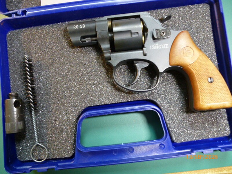 RÖHM: RG 59 Schreckschuss-Revolver 9mm R.K. - OVP