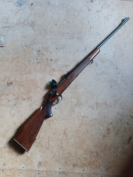 Parker Hale 7x57 mit 2 Optiken