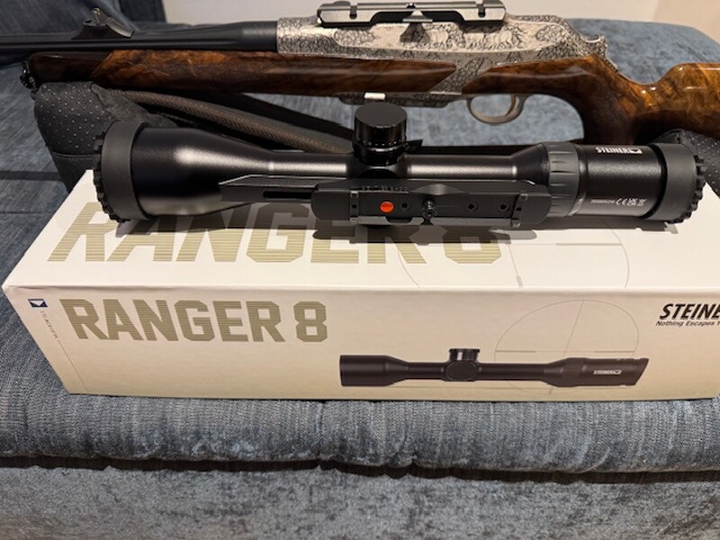 Steiner Ranger 8 2-16/50 rail mount mit montierter Denteler Basis - neu- OVP