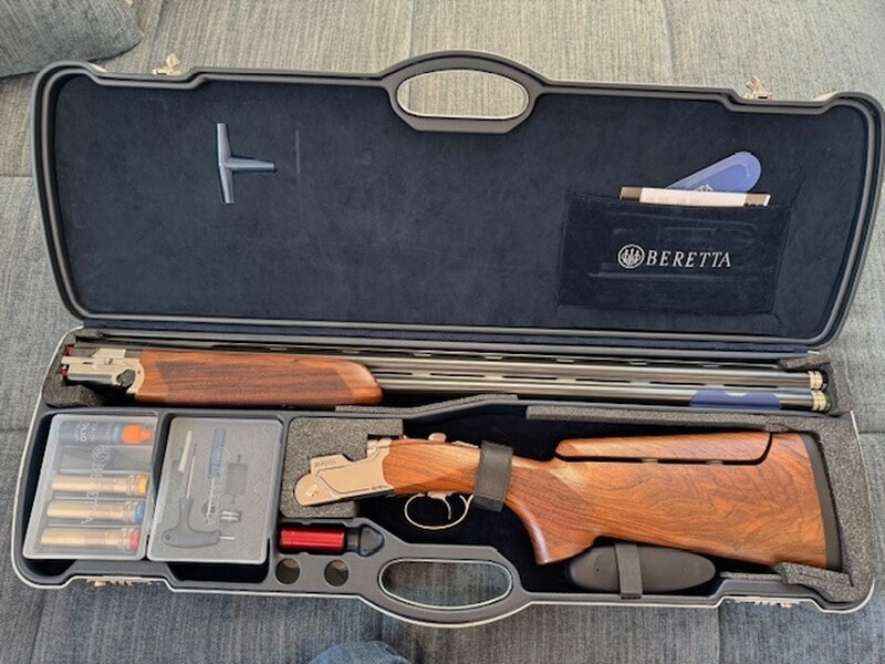 Beretta Doppelbockflinte 694 Sporting, verstellbarer Schaftrücken- neuwertig/unbenutzt -