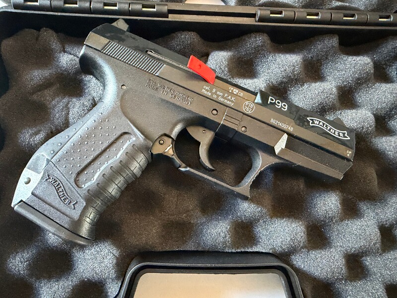 Umarex Walther P99 BLK 9mm P.A.K.
