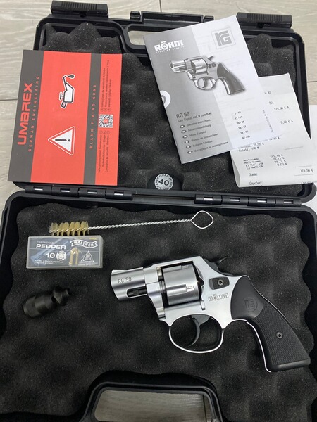 Röhm Schreckschuss Revolver RG 59 Neu