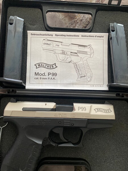 Walther P99 Bicolor 9mm PAK