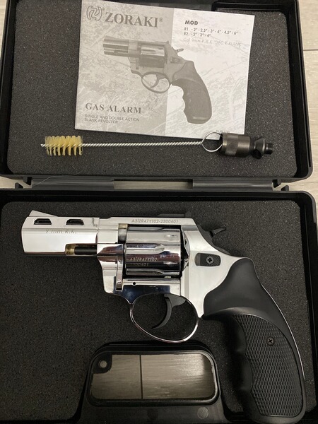 Zoraki R2 3 Zoll Schreckschussrevolver 9mm R.K. - Chrom Zoraki R2 3 Zoll Schreckschussrevolver 9mm