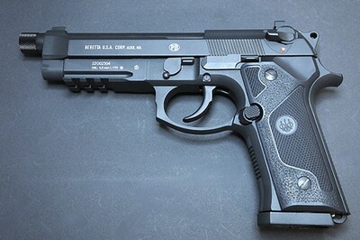Beretta M9A3 FM schwarz 4,5mm Stahl BB Co2-Pistole Blow Back (P18) **Wie neu**