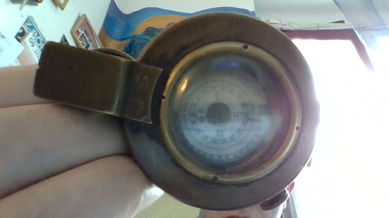 KOMPASS / T.G.C. LT No.B 667.. LONDON 1940 MKlll schöne Patina