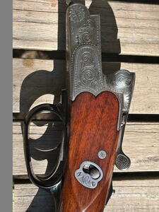 Klassischer Drilling J. P. Sauer & Sohn (8x57 IRS und 16/70) mit .22 WinMag Einstecklauf