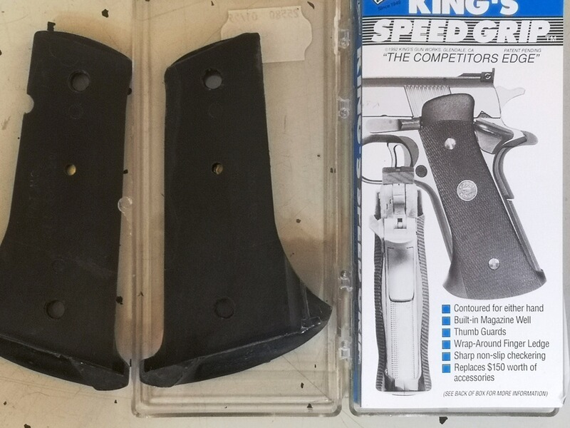 Pistole 1911 Colt Springfield Speed Grip Griffschalen