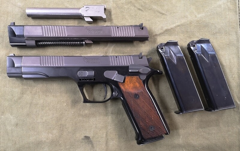 PARDINI Mod. P.C.45 mit Wechselsystem 9mm Para