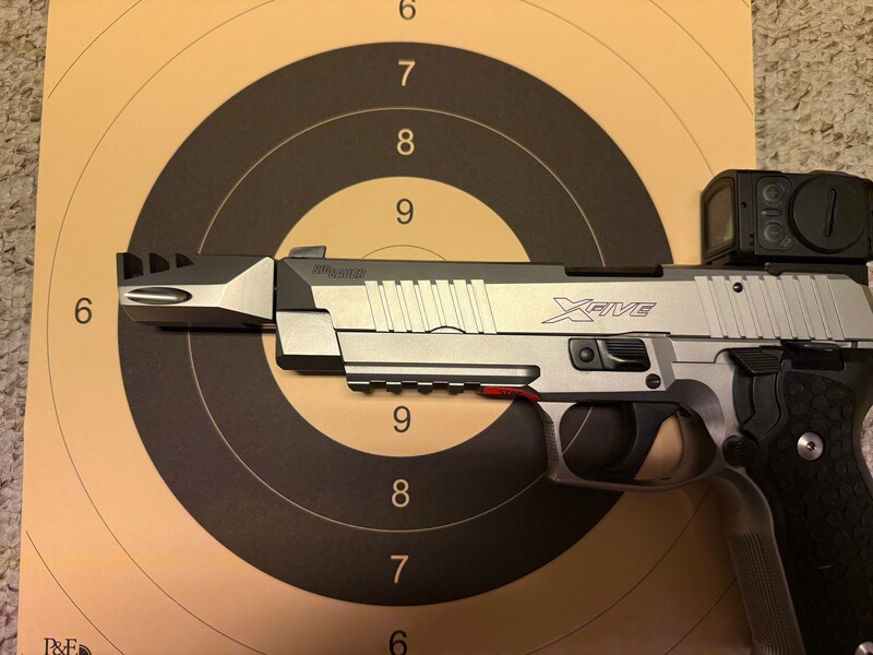 Wechsellauf 9 mm Luger mit Kompensator für Sig Sauer X-five