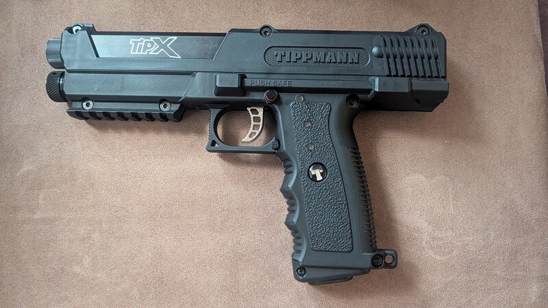 Tippmann TiPX TPX Paintball Pistole, schwarz
