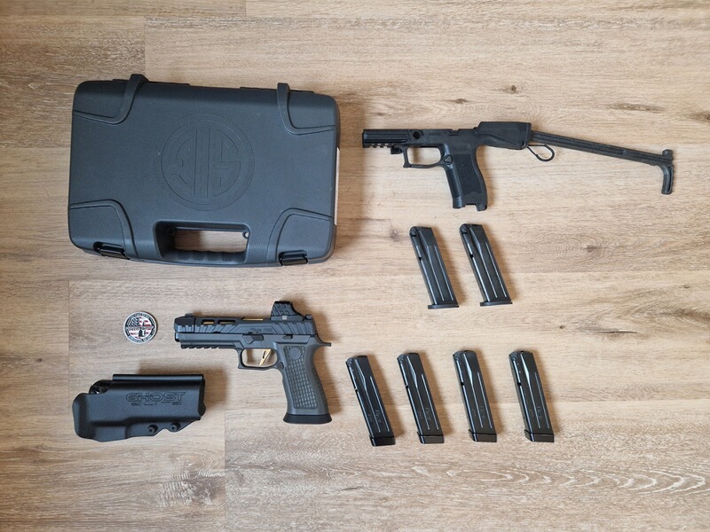 SIG Sauer P320 Spectre Comp Gold