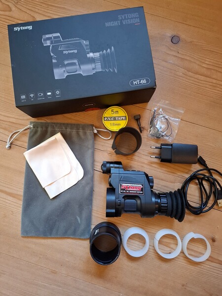 SYTONG HT-66 GE (German Edition) Dual Use Nachsatzgerät inkl. Adapter (kein PARD, Pulsar!) Neuwertig