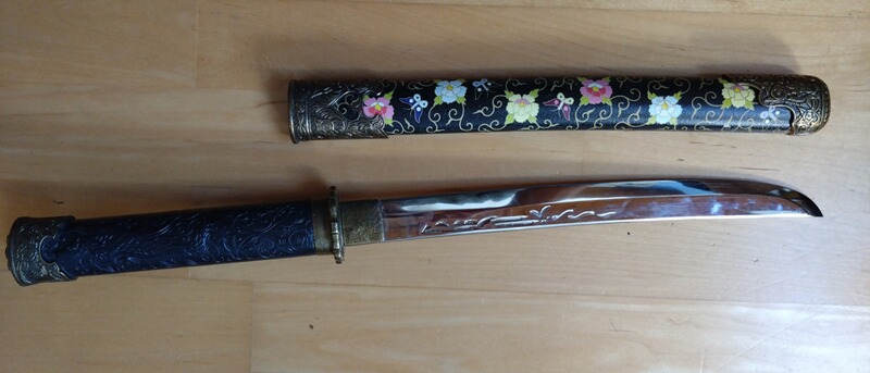 Katana - Wakizashi Schwert guter Zustand Deko