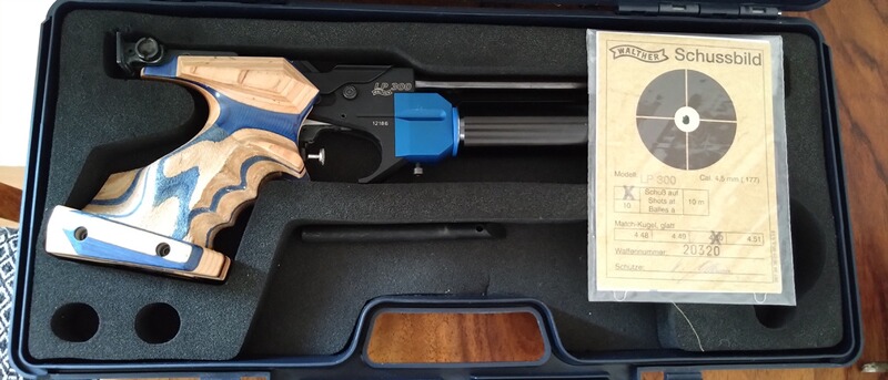 Walther LP 300 mit LP 300 XT Mod Griffgröße M