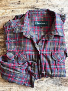 Deerhunter Bluse kariert grün-rot L/40
