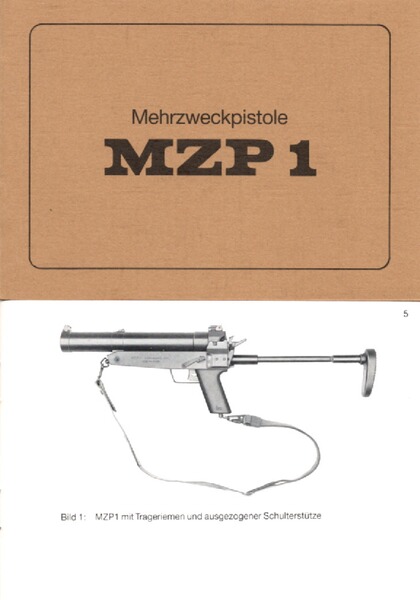 Original Bedienungsanleitung Heckler & Koch 40 mm Granatpistole