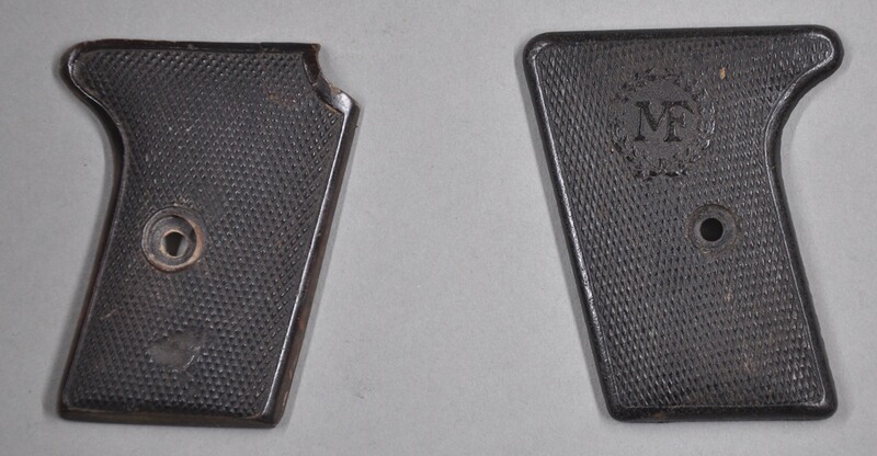Paar Griffschalen für Taschenpistole
