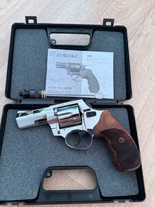 Zoraki R2 3“ 9mm R.K. Chrom mit Echtholz Griffschalen neu & ovp