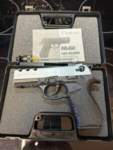 Zoraki 4918 9mm P.A.K. Matt Chrom Neu
