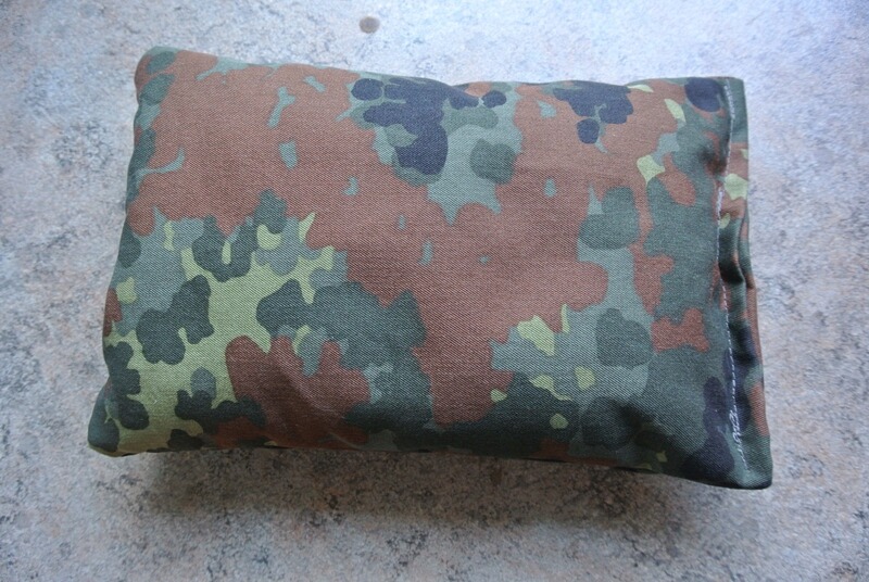 Flecktarn Tarn Schießkissen Gewehrauflage Jagt Sportschutze Hochstand Anlegen