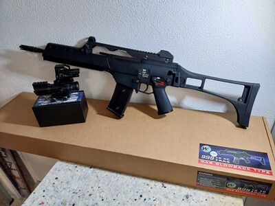 Wei-ETech Mod. 39 k open-Bolt-Gas-Blow-Back 6mm