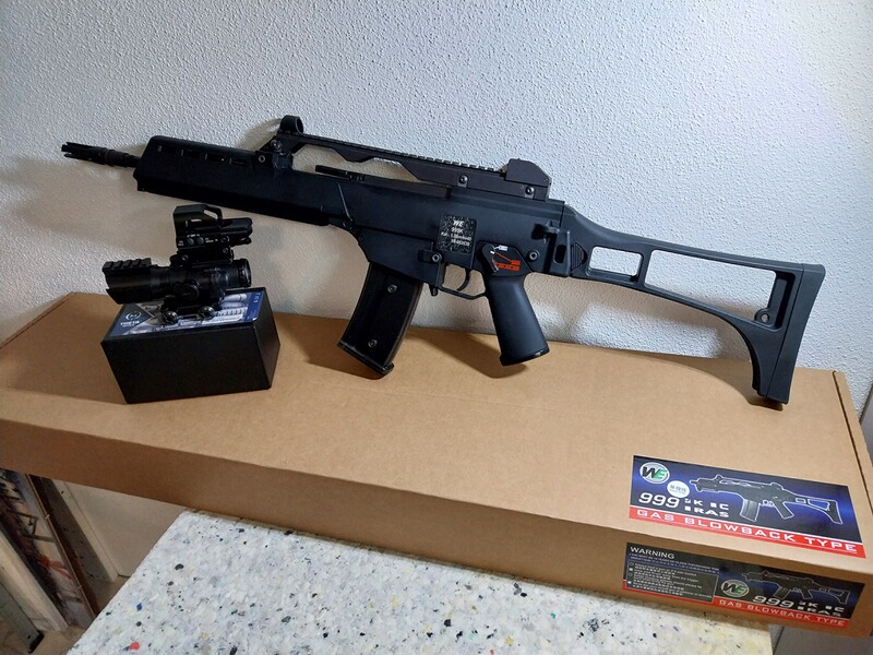 Wei-ETech Mod. 39 k open-Bolt-Gas-Blow-Back 6mm