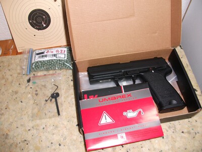 Softair Pistole VFC H&K P8 A1 GBB, 6 mm Gebraucht
