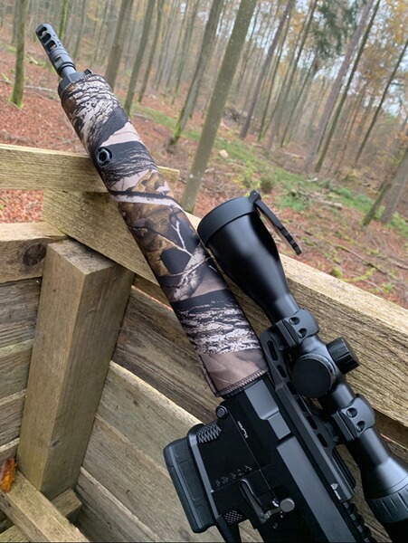 #032# ASE Utra SL5i Silencer Cover Schalldämpferschutz Überzug Neoprenschutz