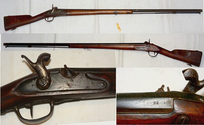 Original Perkussions-Jagdgewehr um 1840