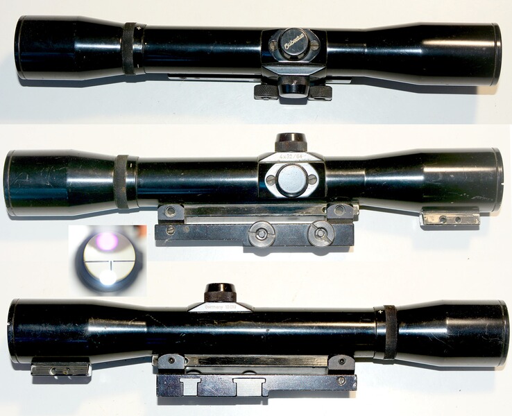 Zielfernrohr Hubertus 4x32/64, Absehen 1