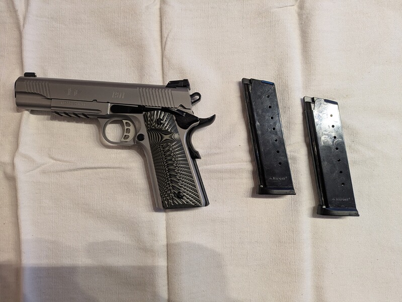 Messerschmitt ME1911/PC1911 - Silber - 5 Zoll - .45Auto/.45ACP