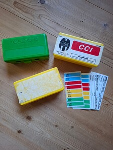 CASE-CARD Munitionsbox für .38 Special - .357 Mag. und 2 x CCI Munitionsschachteln für .38 Special