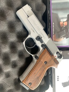 Walther P88 Nickel/ Holz