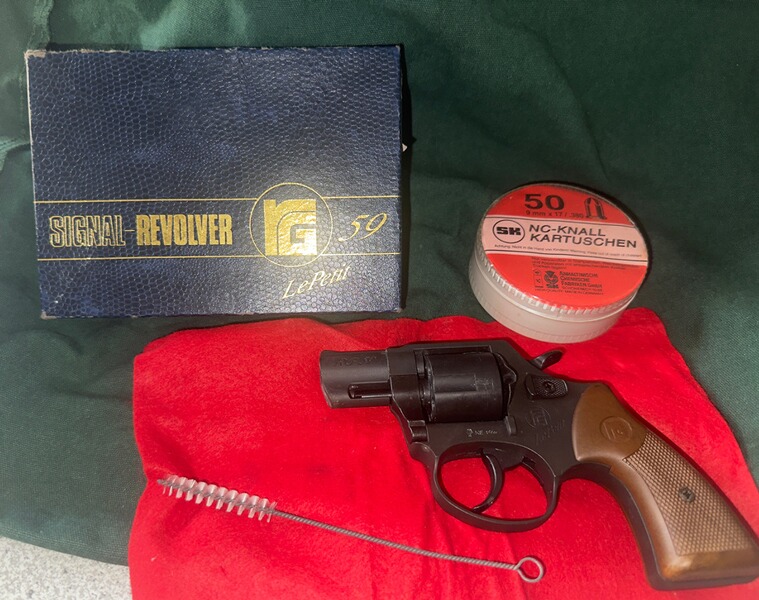 Röhm RG 59 „Le Petit“ – PTB 527 – 9 mm R Knall – mit OVP
