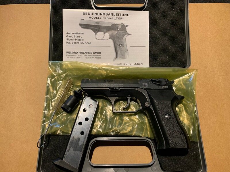 Record COP neuwertig in 9mm PAK