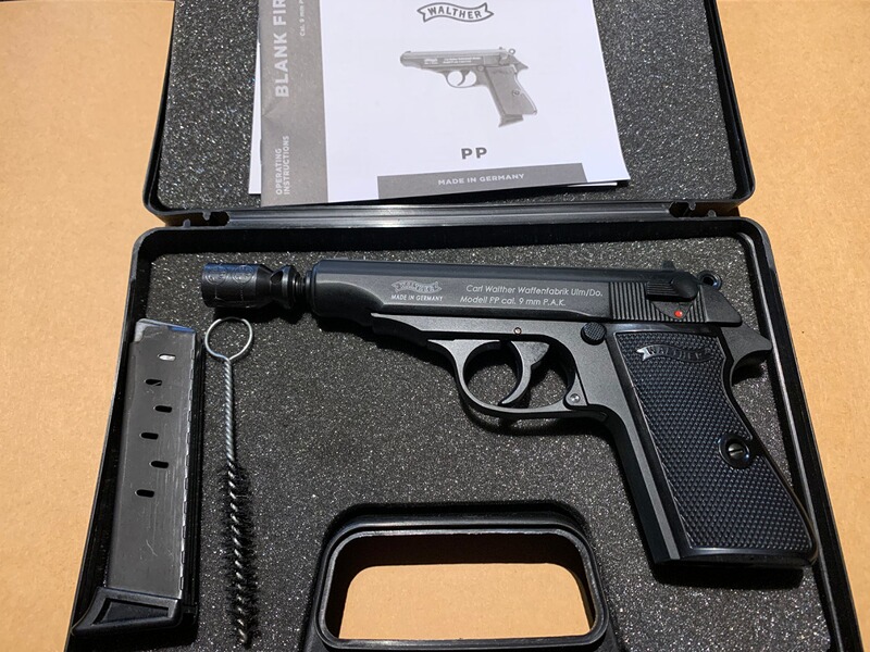 Walther PP neuwertig in 9mm PAK