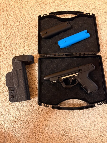 Piexon JPX Jet Protector Gen 2, Laser, Kydexholster, Ersatzkartuschen