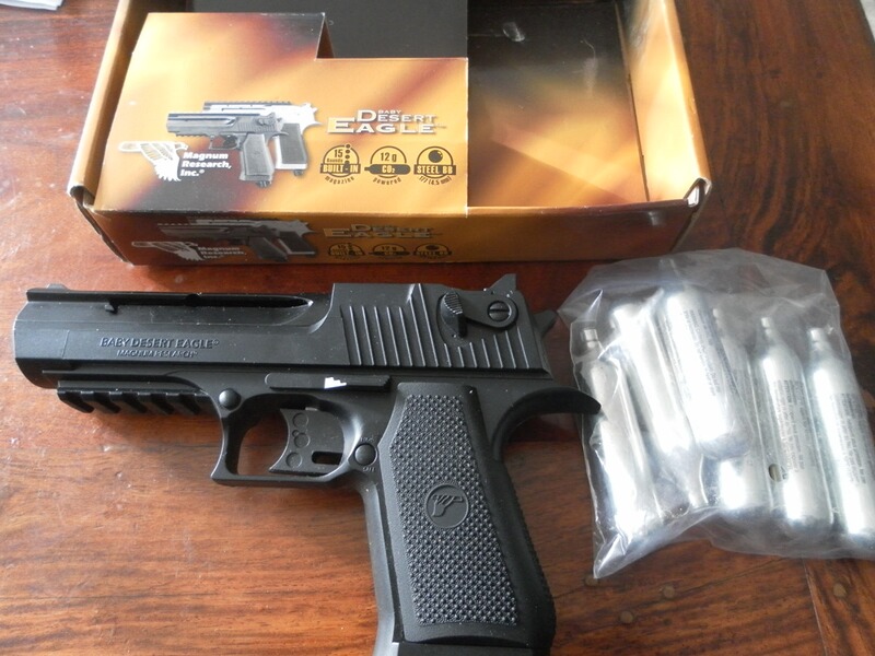 Baby Desert Eagle CO2 Pistole, 4,4 BBs
