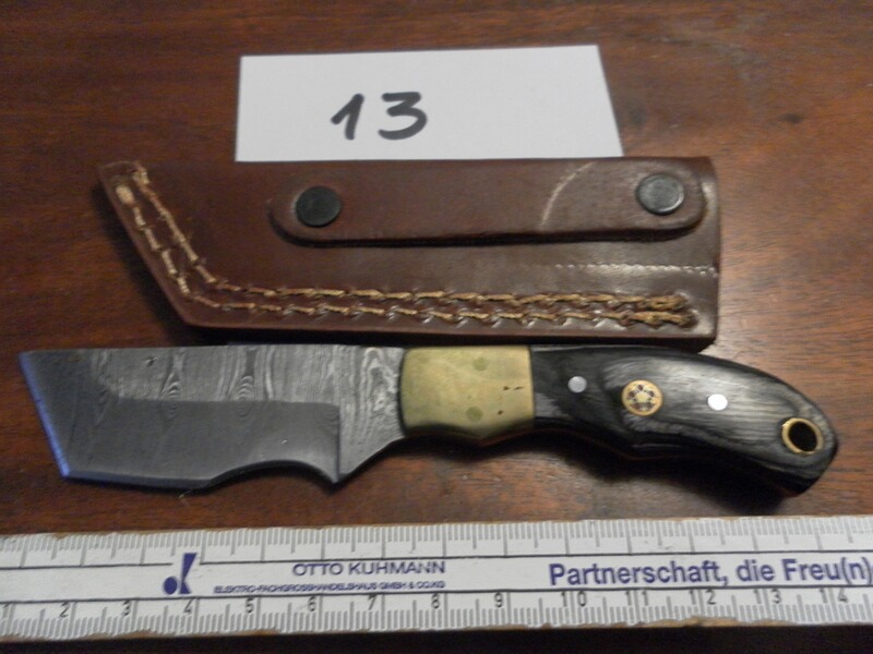 Damast Tanto Campingmesser