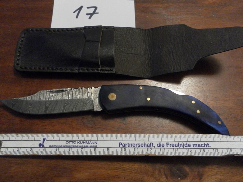 Damast Taschenmesser, Laguile Style