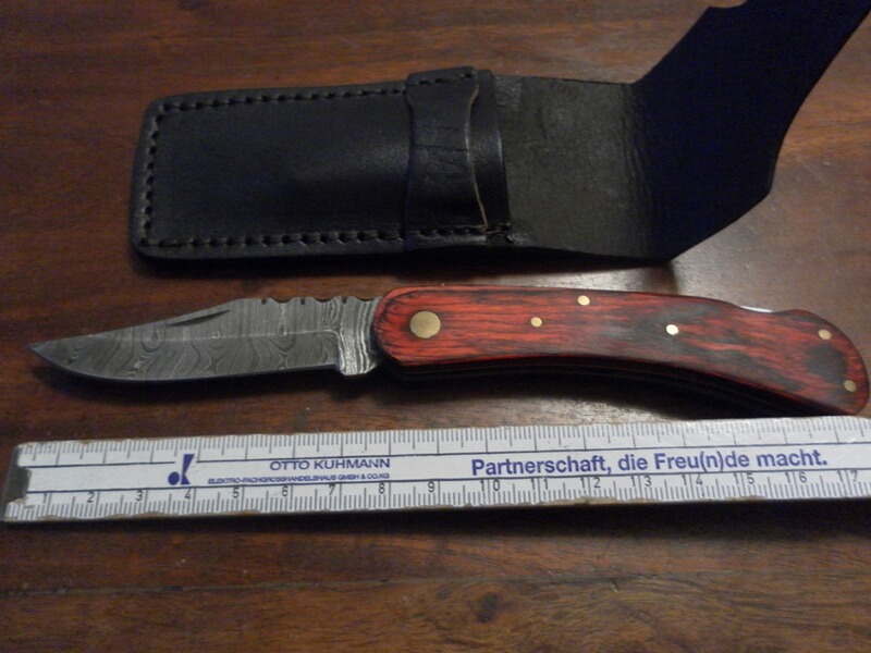 Damast Taschenmesser