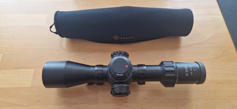 Zielfernrohr Kahles K318i 3,5-18x50 Absehen MSR2/Ki mit Innomount Blaser Schnellspann Montage