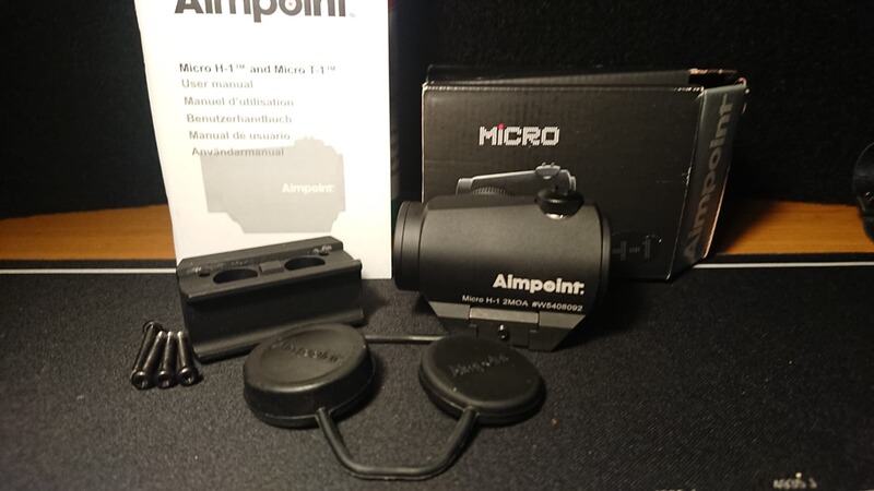 Aimpoint Micro H-1 2MOA mit 39mm Riser
